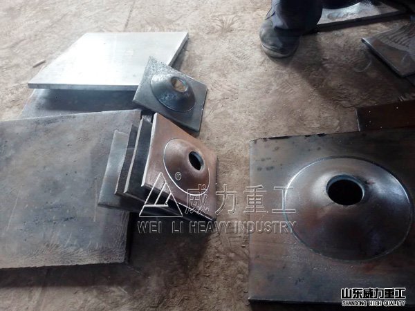 400噸框架式油壓機(jī)沖壓成型錨桿托盤(pán)